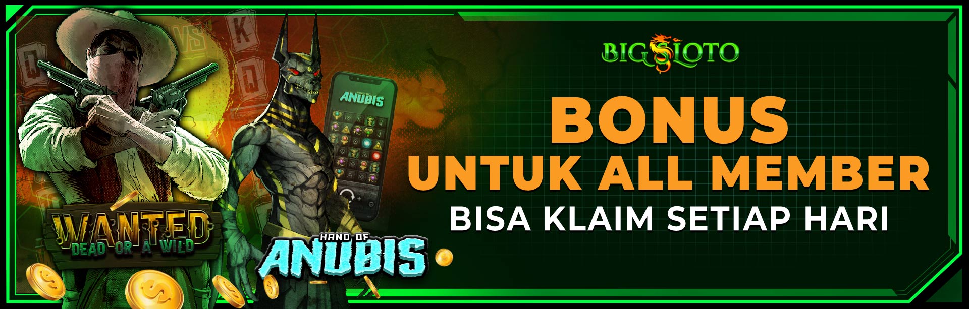 BONUS TO HARIAN BISA KLAIM SETIAP HARI