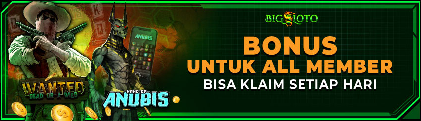 BONUS TO HARIAN BISA KLAIM SETIAP HARI